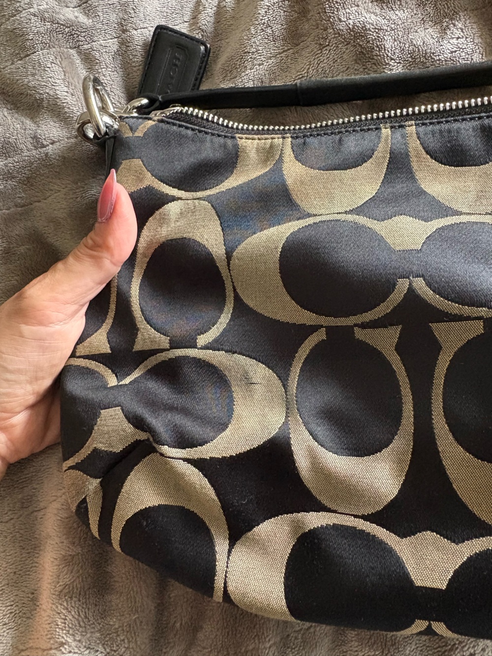 Coach Kristin Signature Bag F22302 VINTAGE - Picture 4 of 7